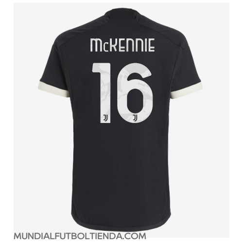 Camiseta Juventus Weston McKennie #16 Tercera Equipación Replica 2023-24 mangas cortas